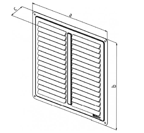 Tehnična skica zračnika